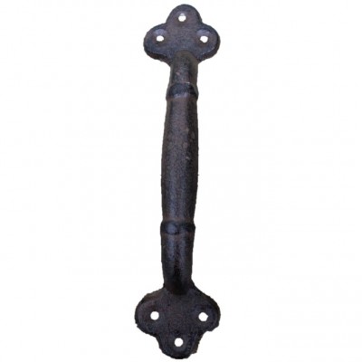 G040 - LARGE PLAIN IRON DOOR PULL HANDLE